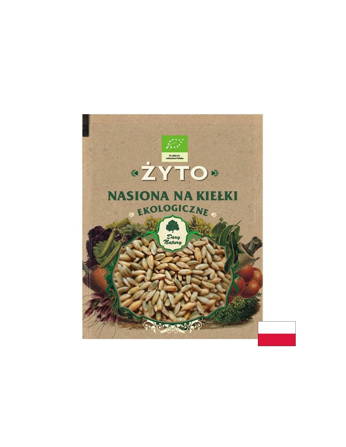 Raž (klijajuće sjemenke), 50 g <tc>Dary Natury</tc>