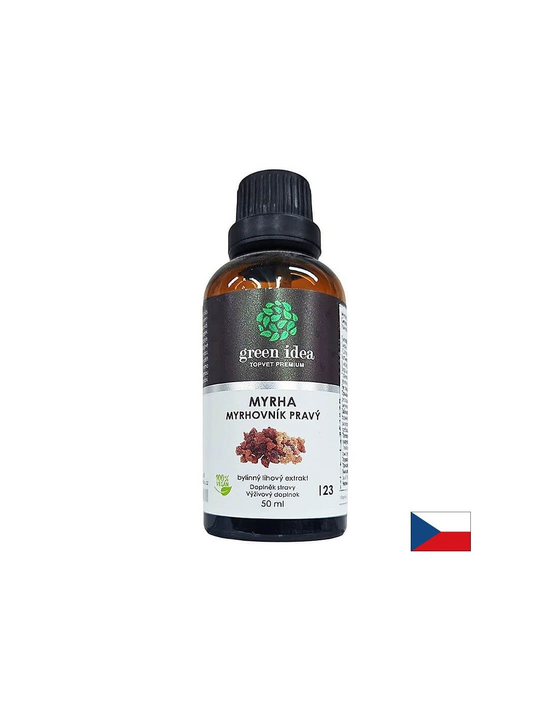 Imunitet i zdravo srce - Mira (smola) + vitamin C, 50 ml tinkture
