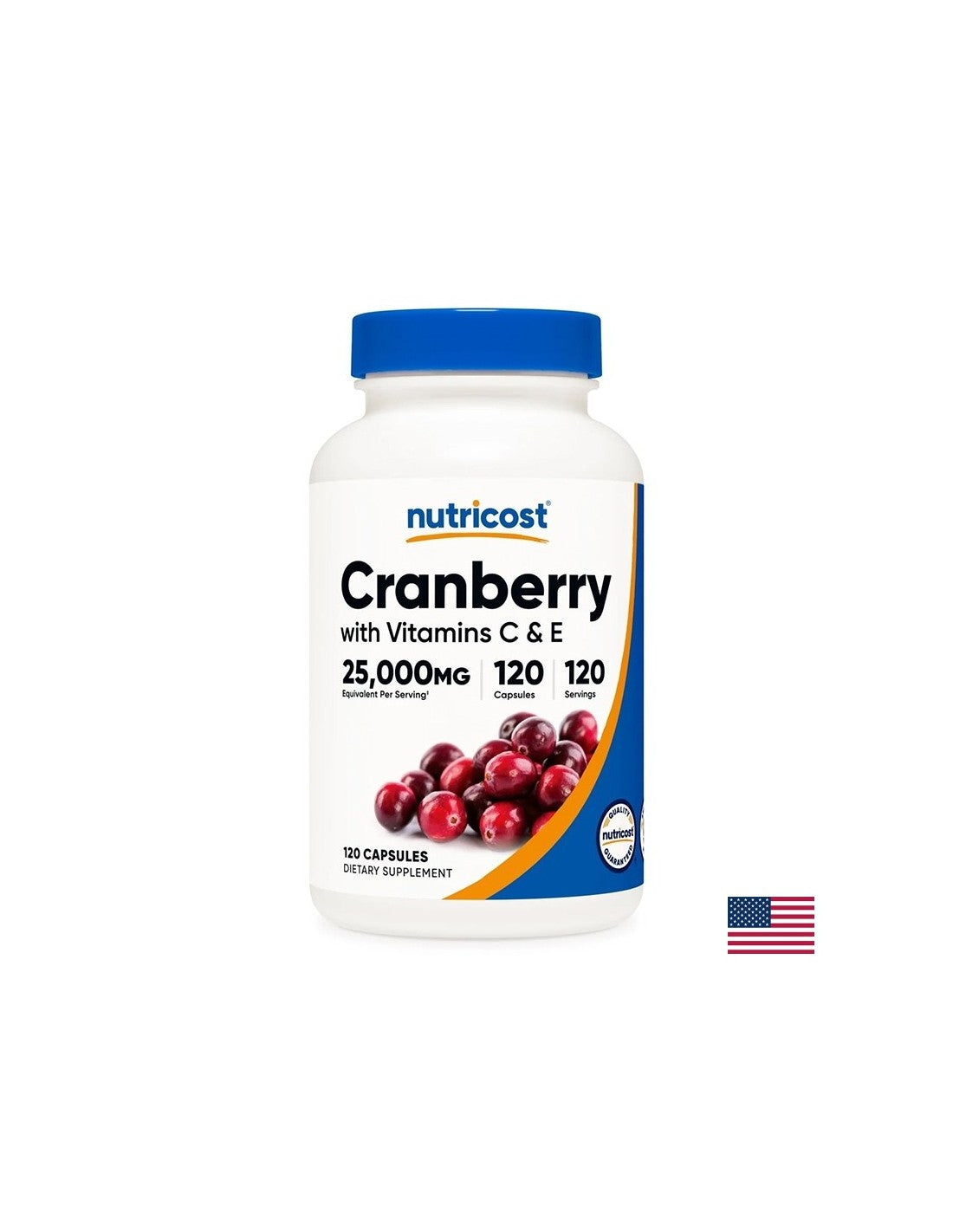 Urinarno zdravlje - Brusnica 500 mg + vitamin C i E, 120 kapsula