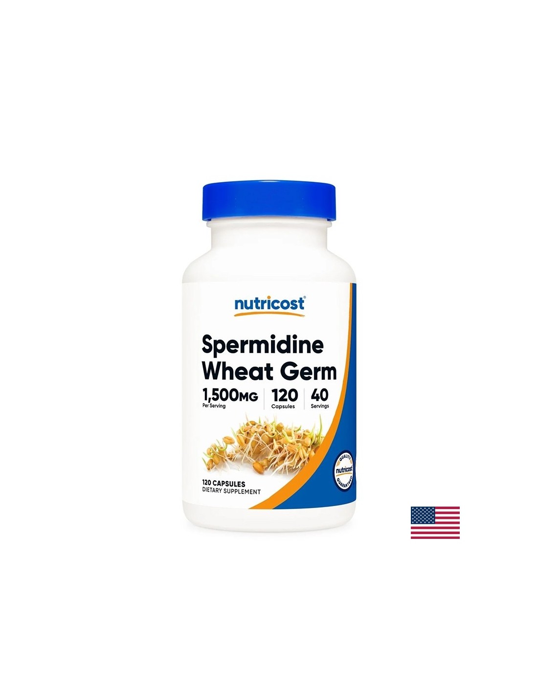Cellular Health - pšenične klice, 500 mg x 120 kapsula