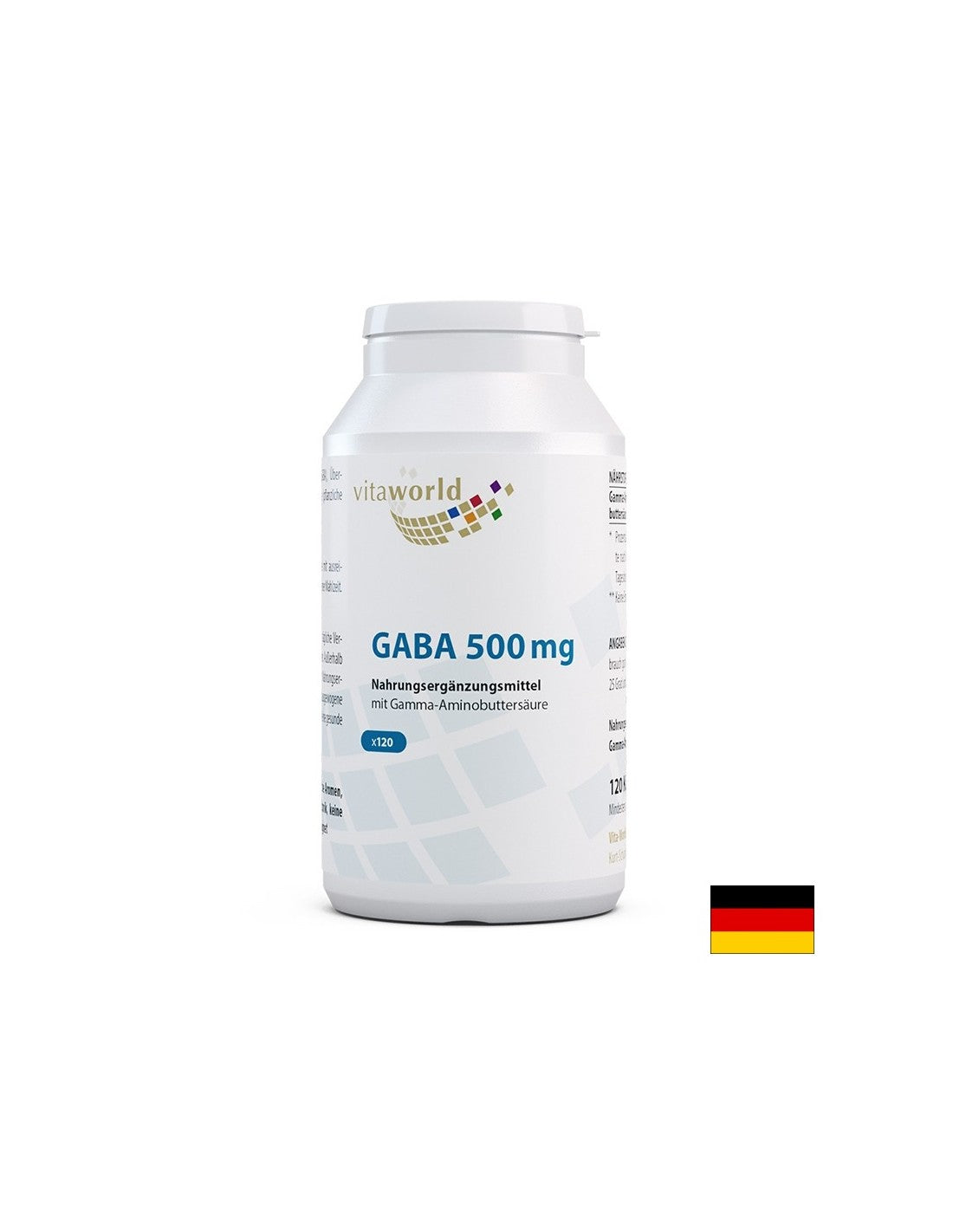 Za opuštanje živčanog sustava - GABA (gama-aminomaslačna kiselina), 500 mg x 120 kapsula