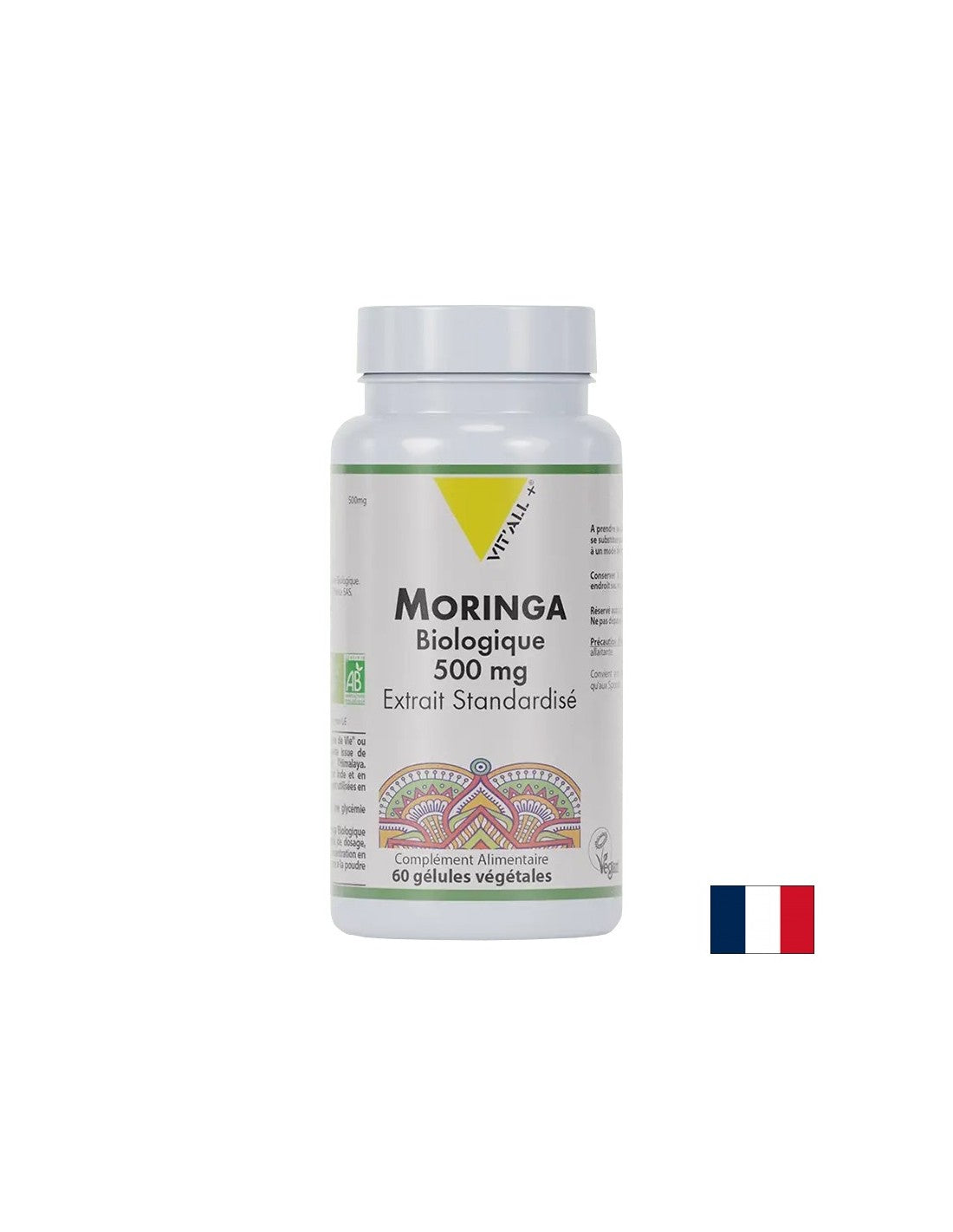 Antioksidans i snažan imunitet - Moringa, ORGANSKI, 500 mg x 60 kapsula
