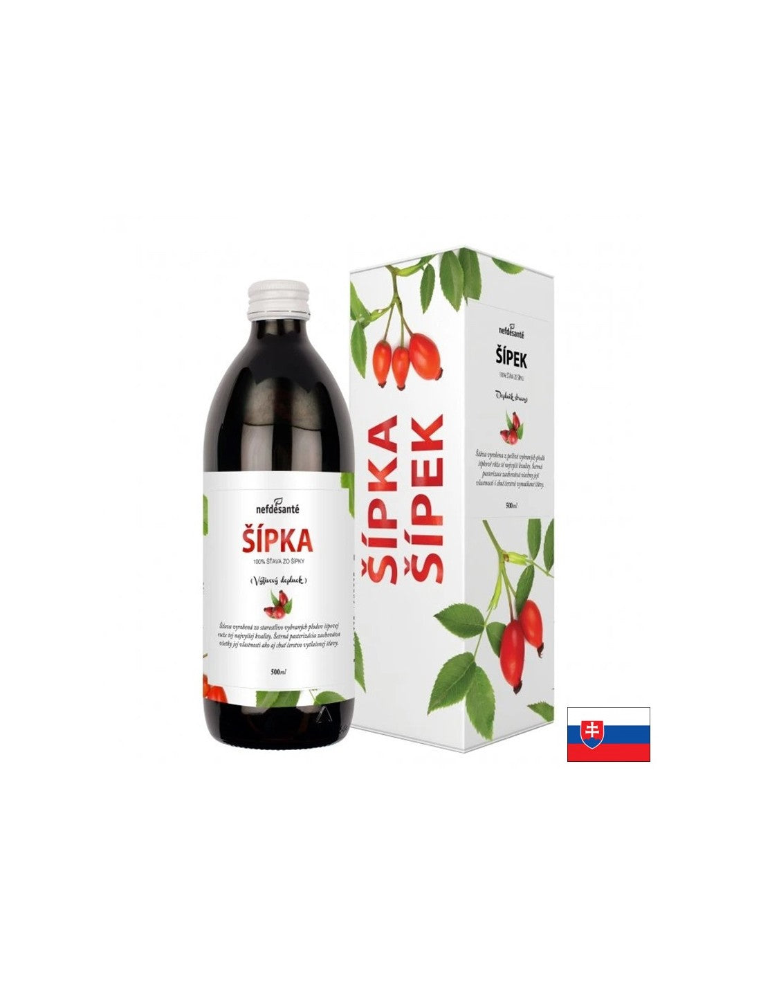 Sok od šipka – zdravlje srca i imuniteta, 500 ml, 10 doza