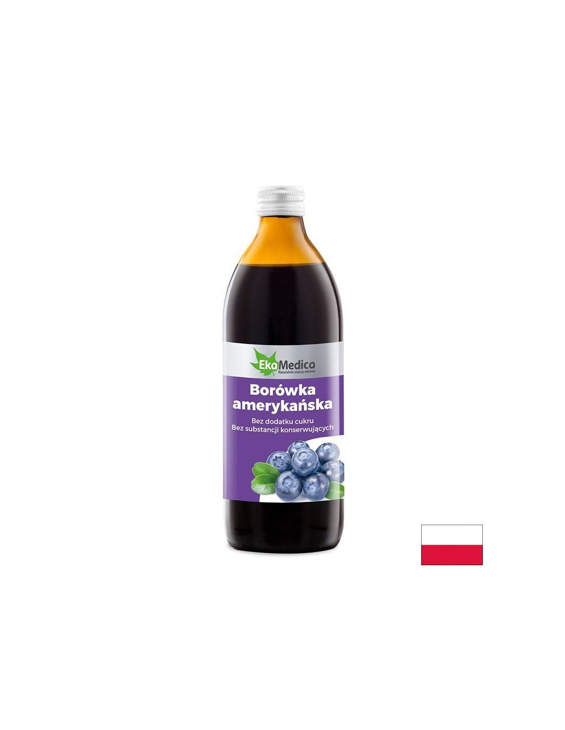 Antioksidans - Američka borovnica, sirup 500 ml EkaMedica