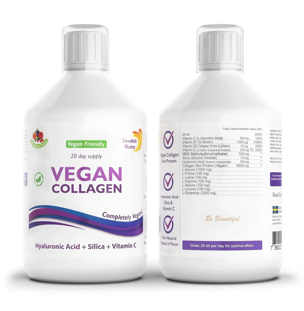 Tekući veganski kolagen 5000 mg x 500 ml