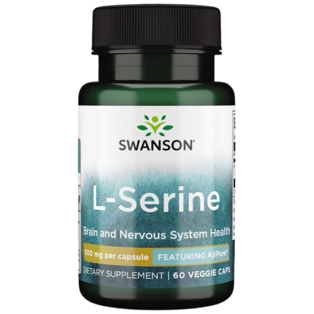 L-serine 500 mg 60 kapsula