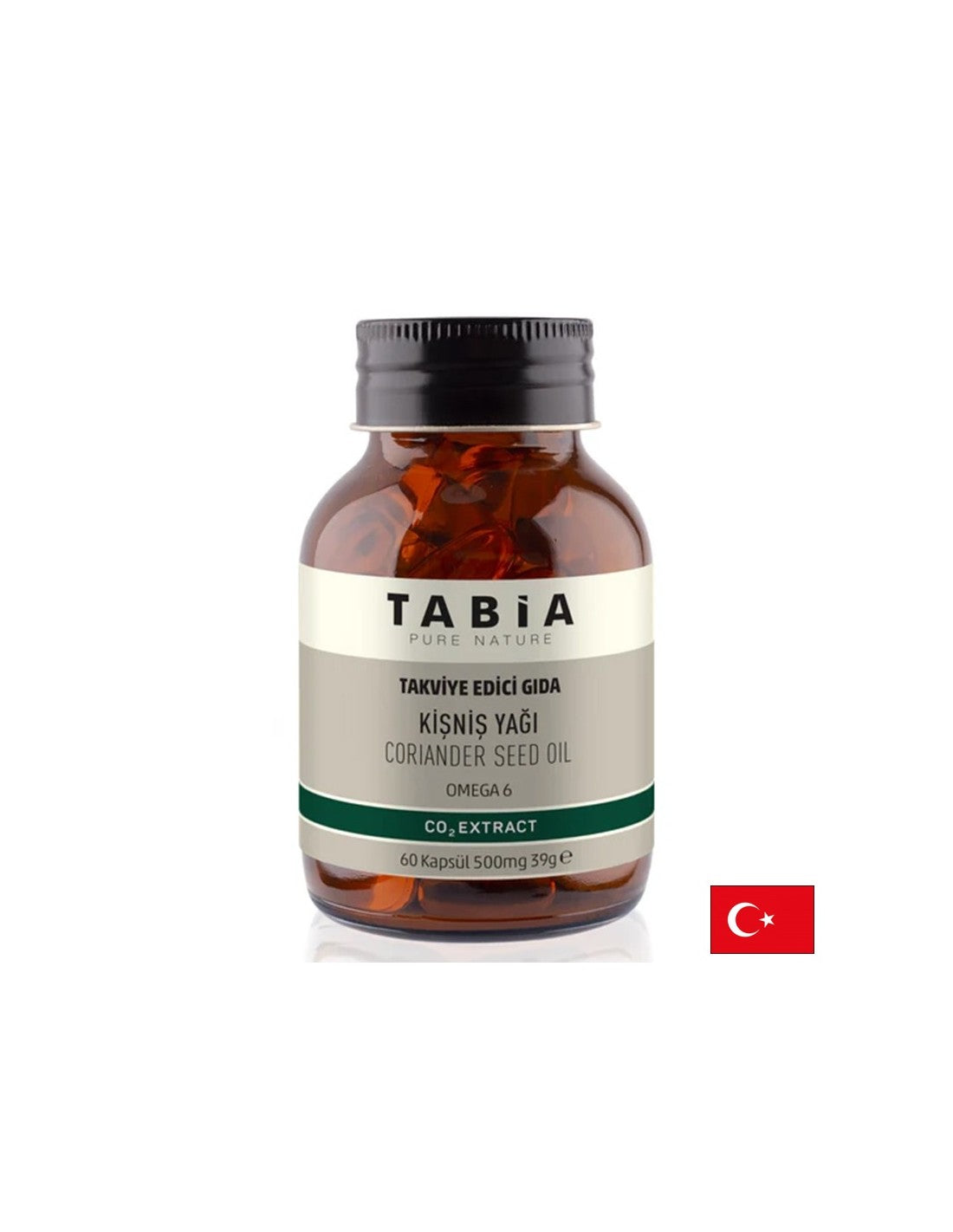 Detox i dobra probava - ulje sjemenki korijandera (izvor omega-6), 500 mg x 60 softgel kapsula