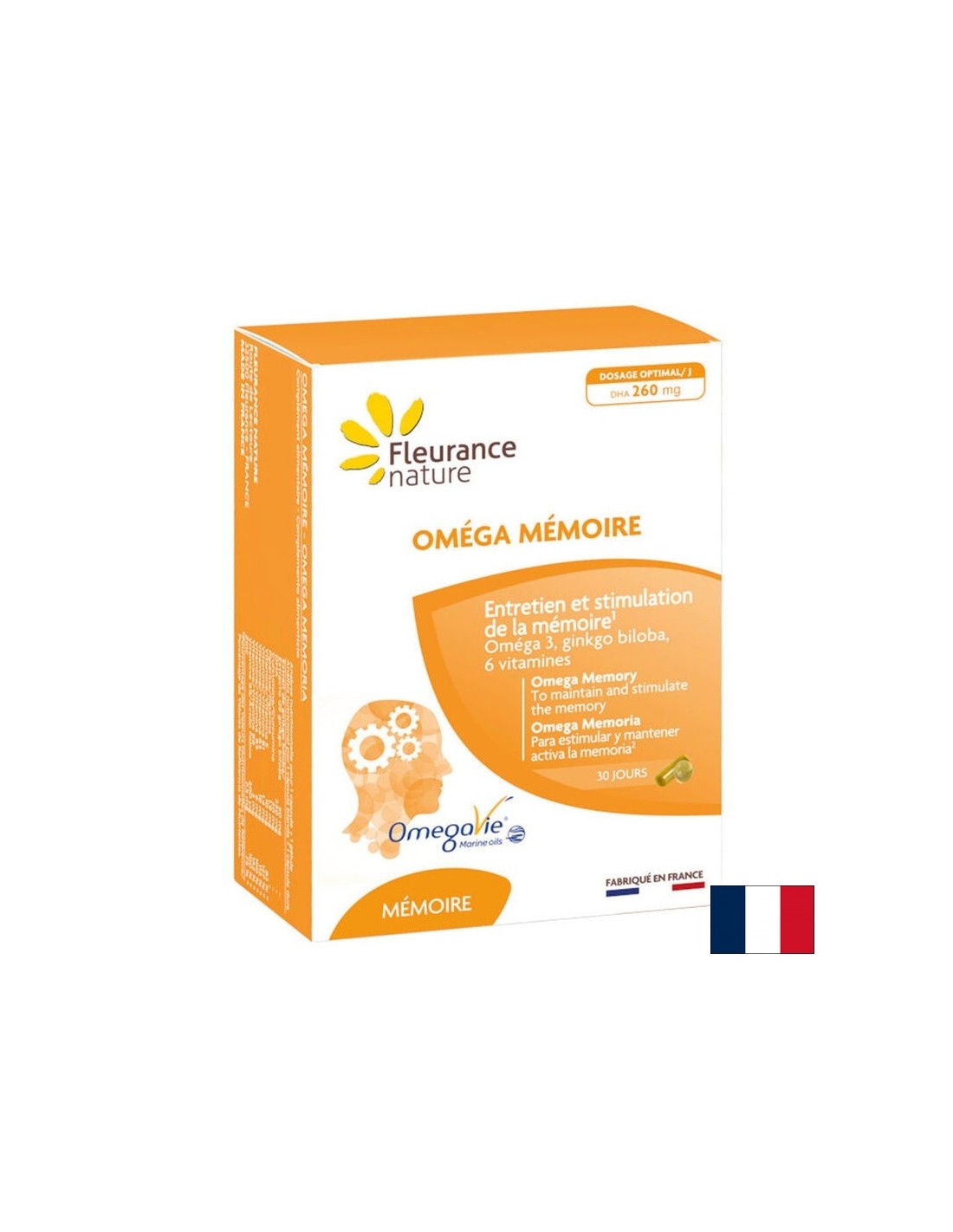 Omega+ Memory Formula, 60 kapsula, dvojno pakiranje