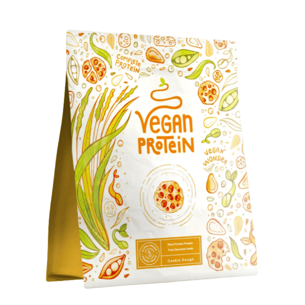 Vegan Protein (Biskvit) + Bromelain - 600 g
