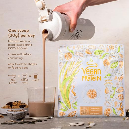 Vegan Protein (Biskvit) + Bromelain - 600 g