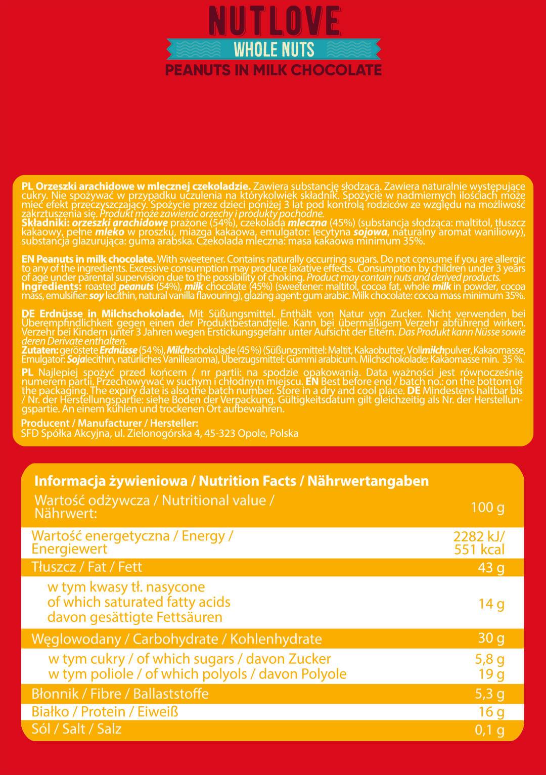 Nutlove cijeli kikiriki | Različiti okusi - 300 grama