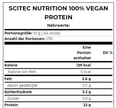 100% veganski protein/33 g