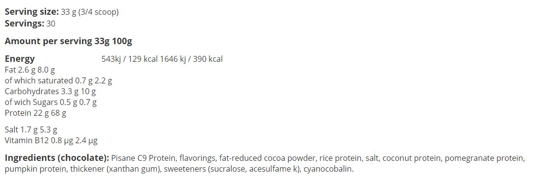 100% veganski protein - 1,00 kg