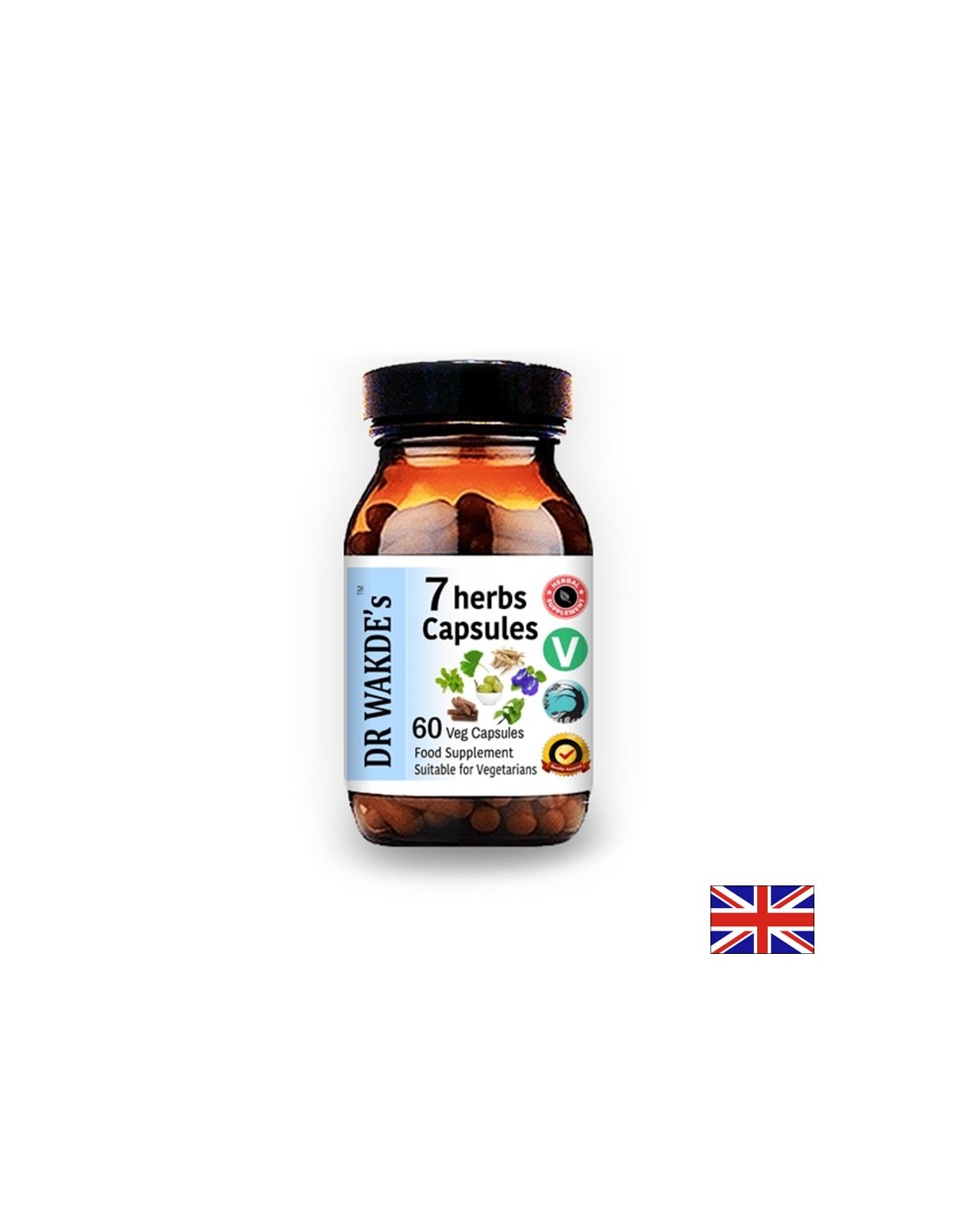 7 Herbs - 7 Herbs Ayurveda, 60 capsules DR WAKDE's - Nutra Best Europe