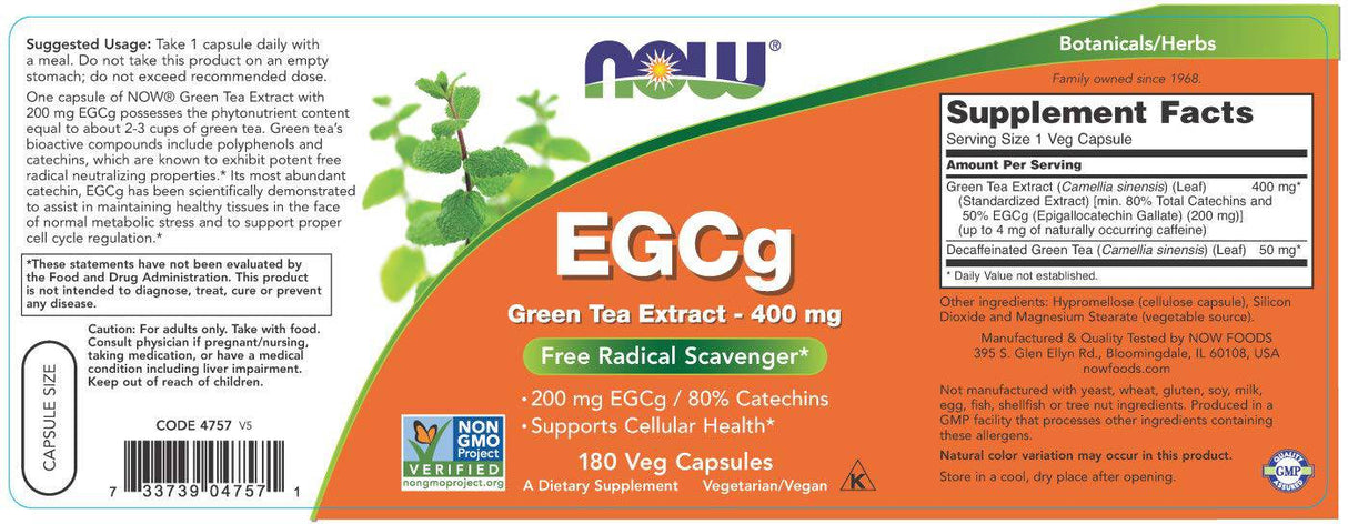 EGCG / ekstrakt zelenog čaja 400 mg - 90 kapsula