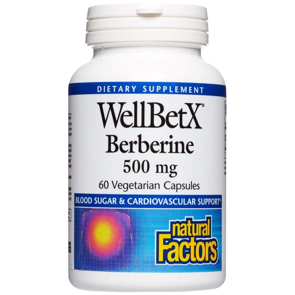 WellBetx Berberin 500 mg - 60 kapsula