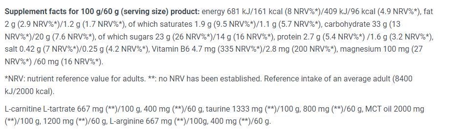 Energetski gel Pro/60 g