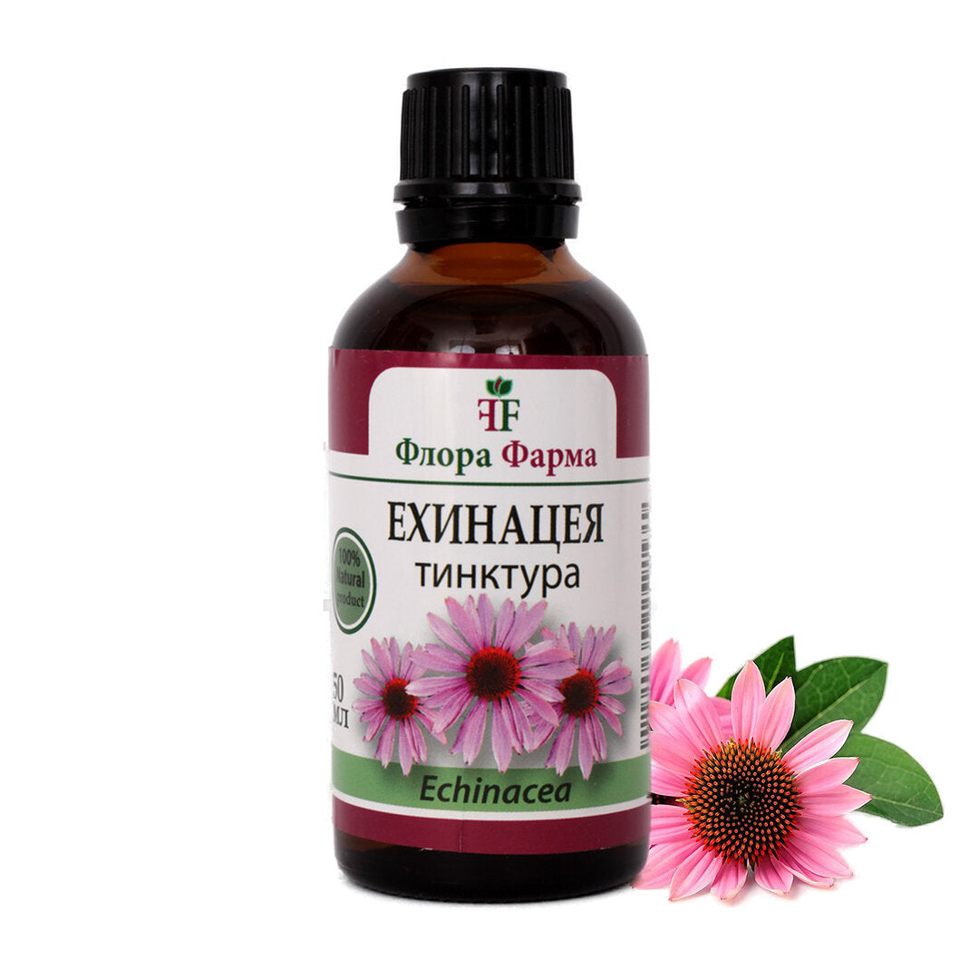 Echinacea 750 mg - tinktura 50ml FLORA FARMS