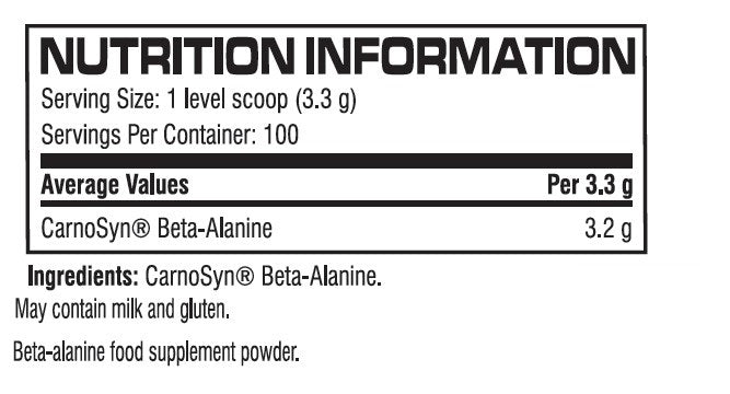 Carnosyn® beta -alanine - 0,330 kg