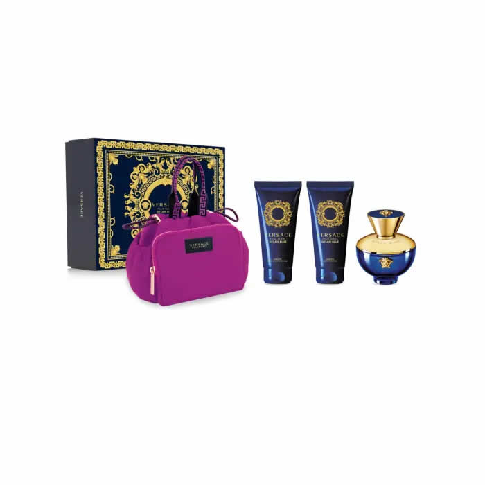 <tc>VERSACE</tc> Dylan Blue Pour Femme parfemska voda u spreju 100 ml set 4 komada