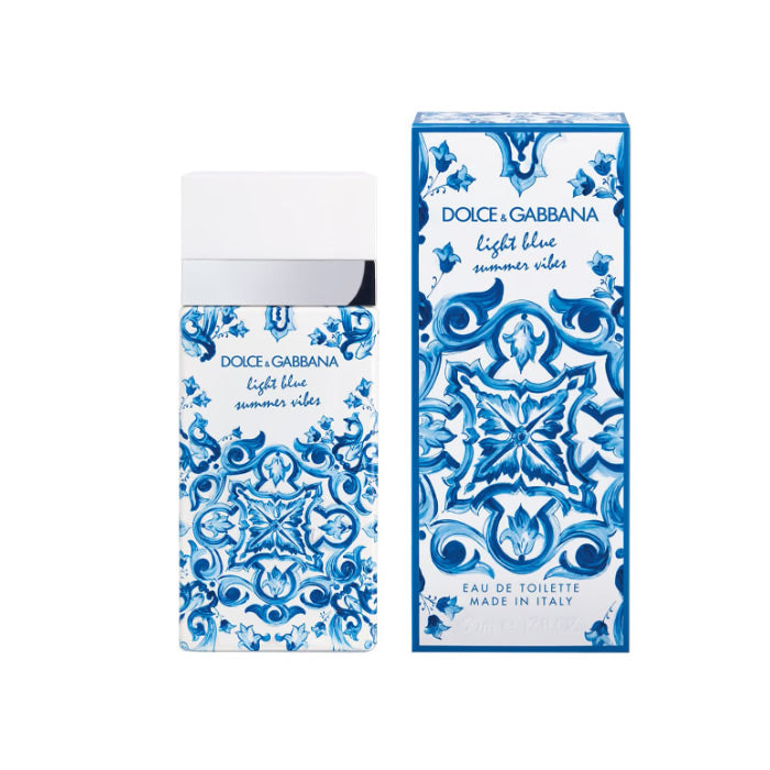 Dolce i Gabbana svijetloplave ljetne vibracije eau de toaletni sprej 50 ml