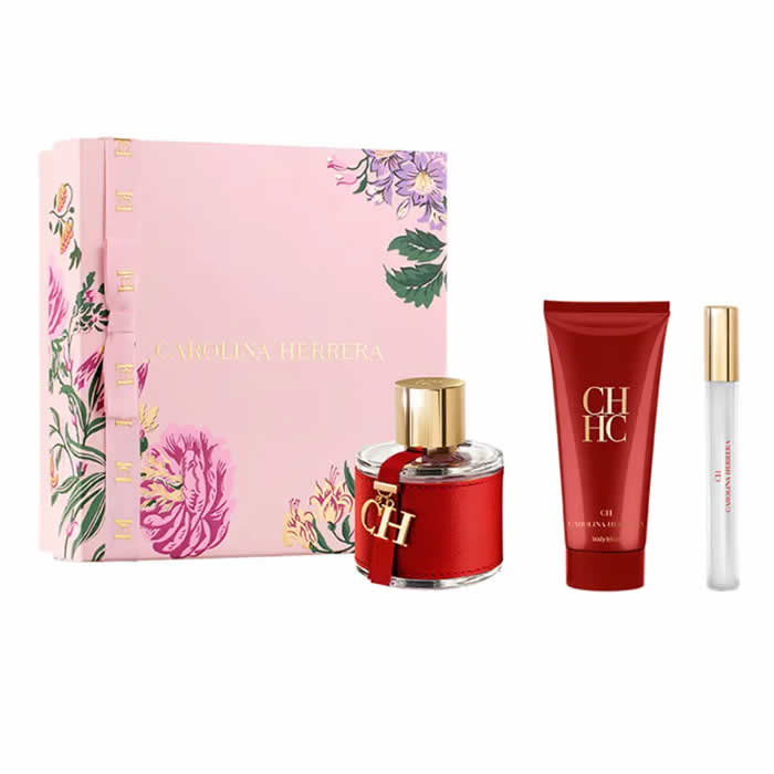 <tc>CAROLINA HERRERA</tc> Ch Eau De Toilette sprej 100 ml set 3 komada