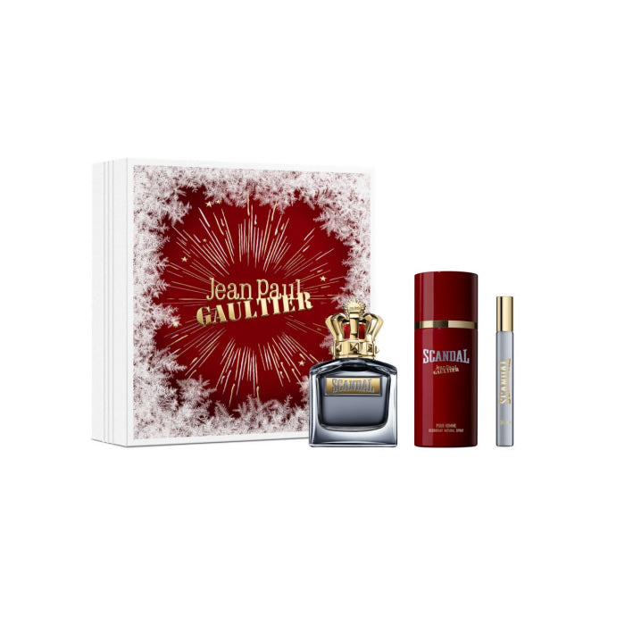<tc>JEAN PAUL GAULTIER</tc> Scandal Pour Homme toaletna voda u spreju 100 ml set od 3 komada Božić 2023.