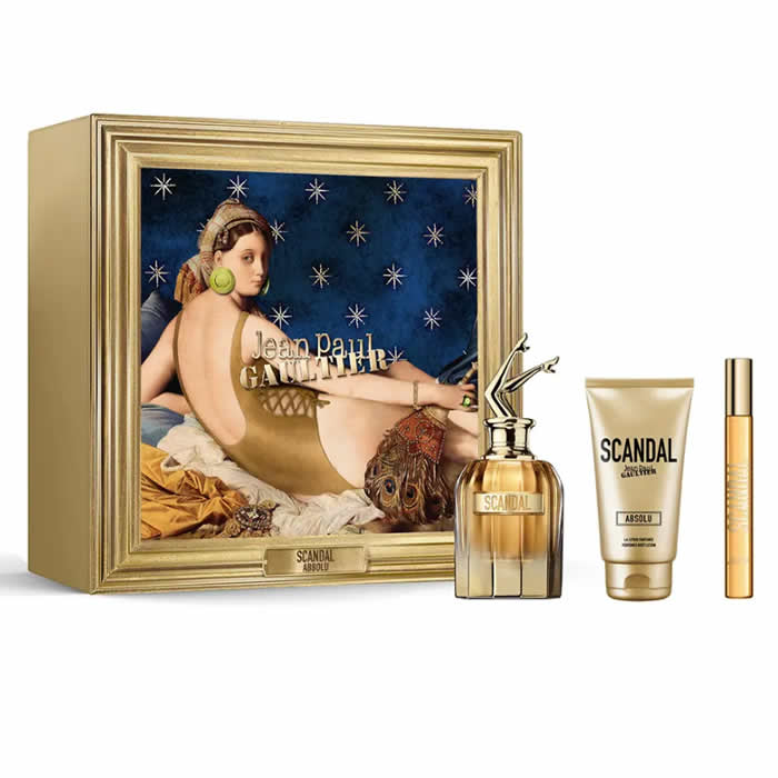 <tc>JEAN PAUL GAULTIER</tc> Scandal Absolu koncentrat parfema u spreju 80 ml set od 3 komada