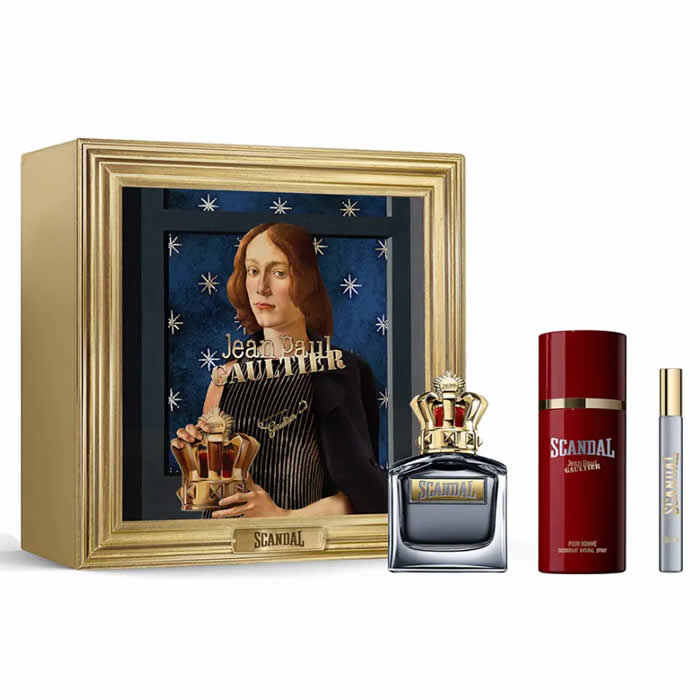 <tc>JEAN PAUL GAULTIER</tc> Scandal Pour Homme toaletna voda u spreju 100 ml set 3 komada