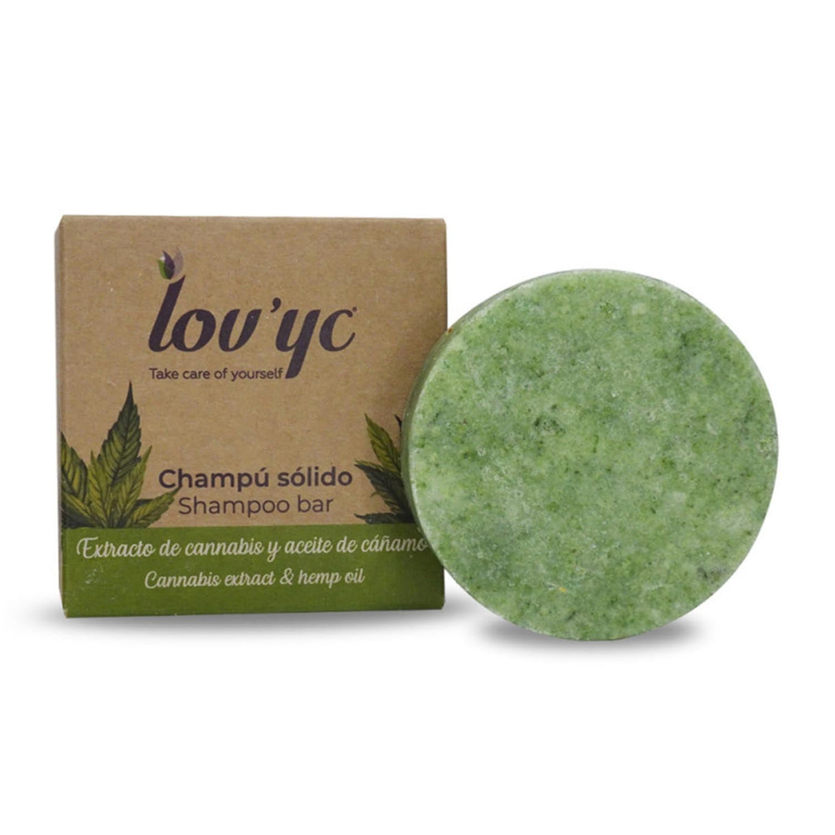 Elie Saab Lovyc Cannabis y Aceite Champul Solido 50g