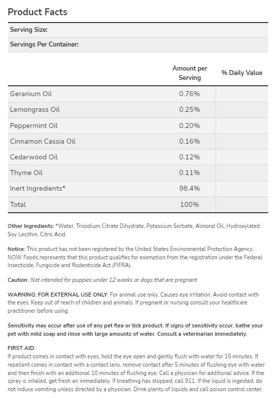 Flea & Tick Spray za pse - 237 ml
