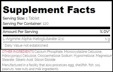 AAKG 1000 mg - 120 tableta