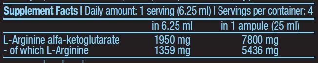 AAKG 7800/25 ml.