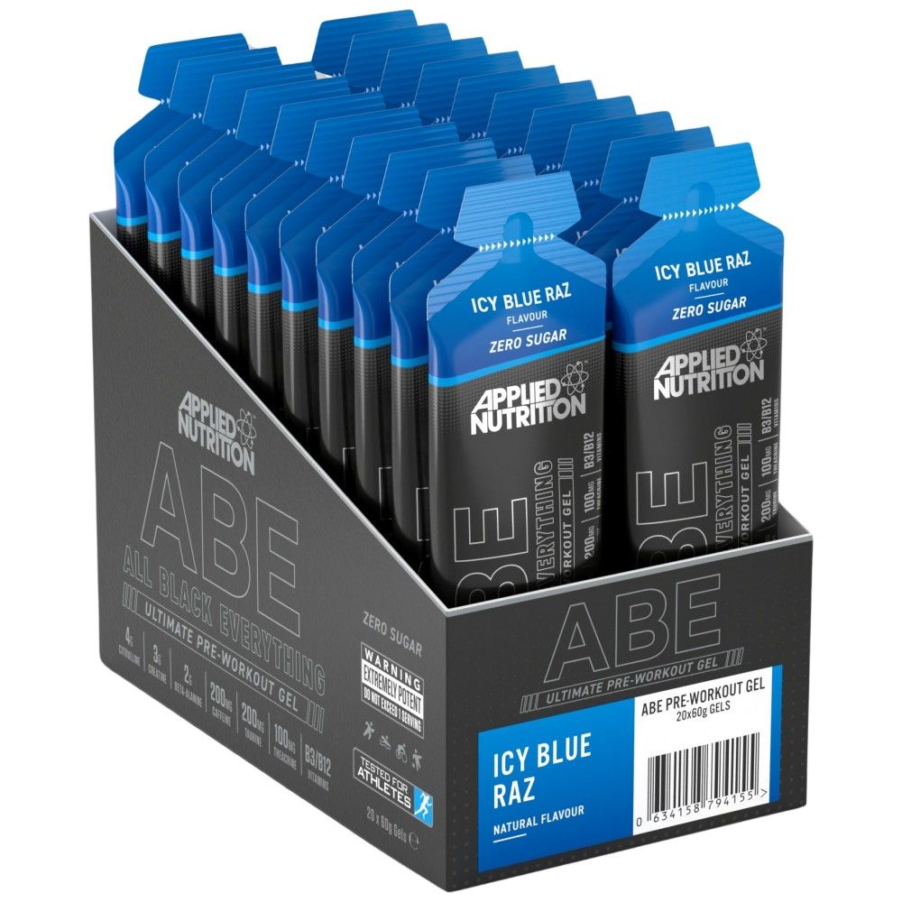 ABE gel | All Black Everything prije vježbanja - 20 x 60 grama