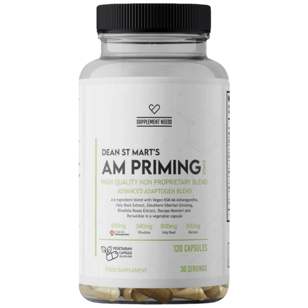 AM Priming Stack | Adaptogen Formula 120 kapsula