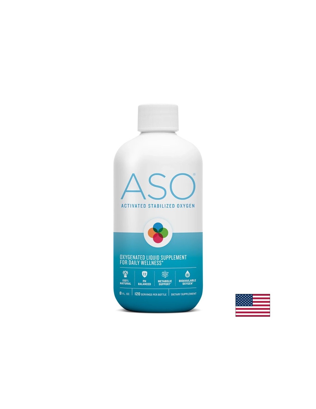 ASO® oksigenirana voda, 480 ml