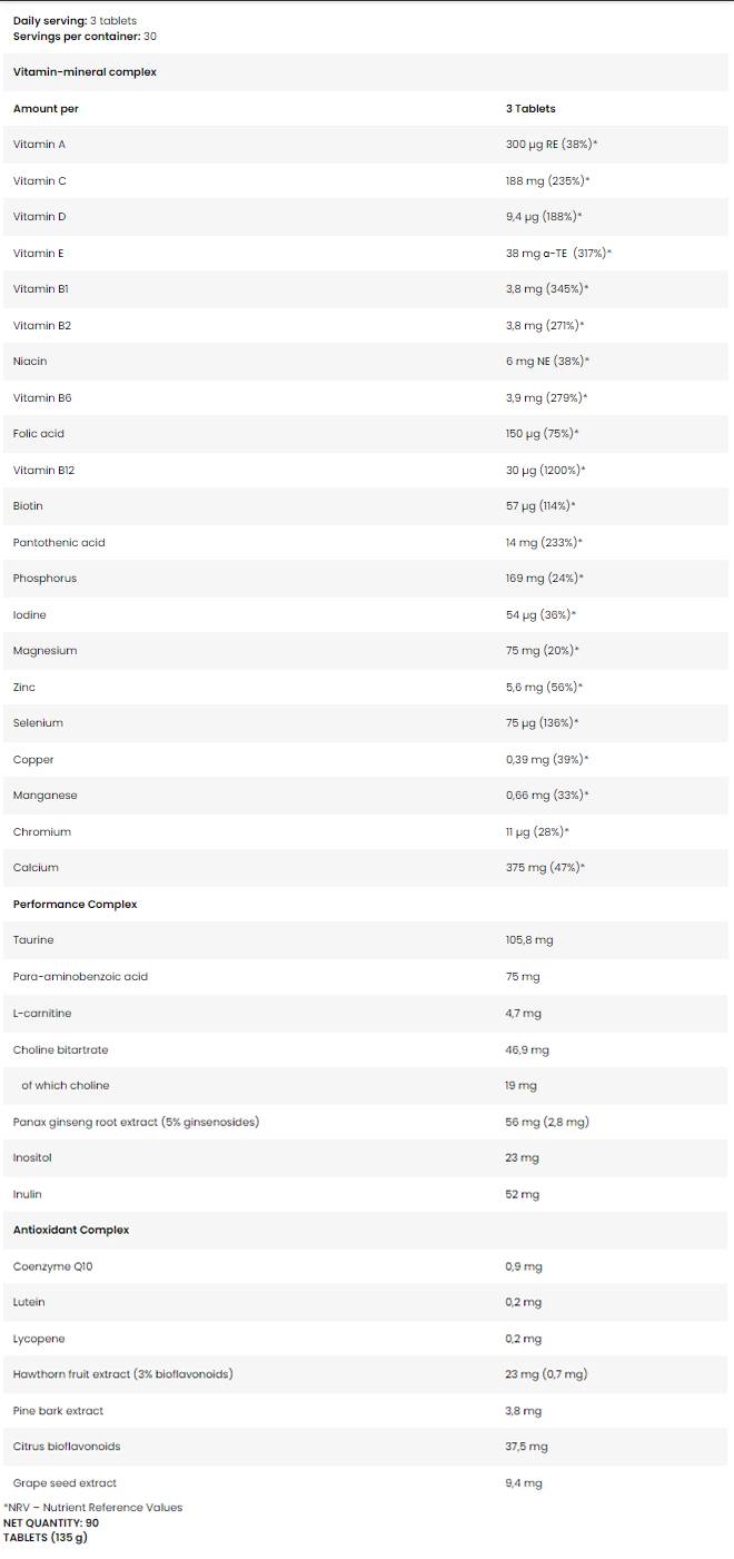 Vita Active Complex - 90 tableta
