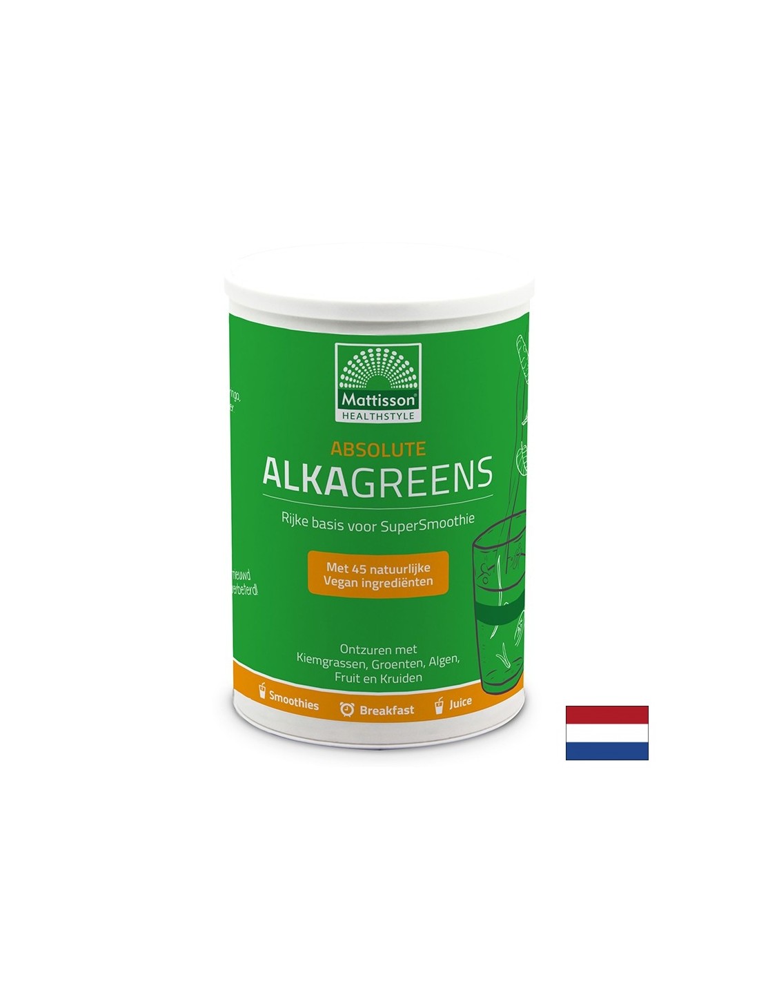 Alkalno-kisela ravnoteža - Alka Greens - Absolute Alkagreens, 300 g praha