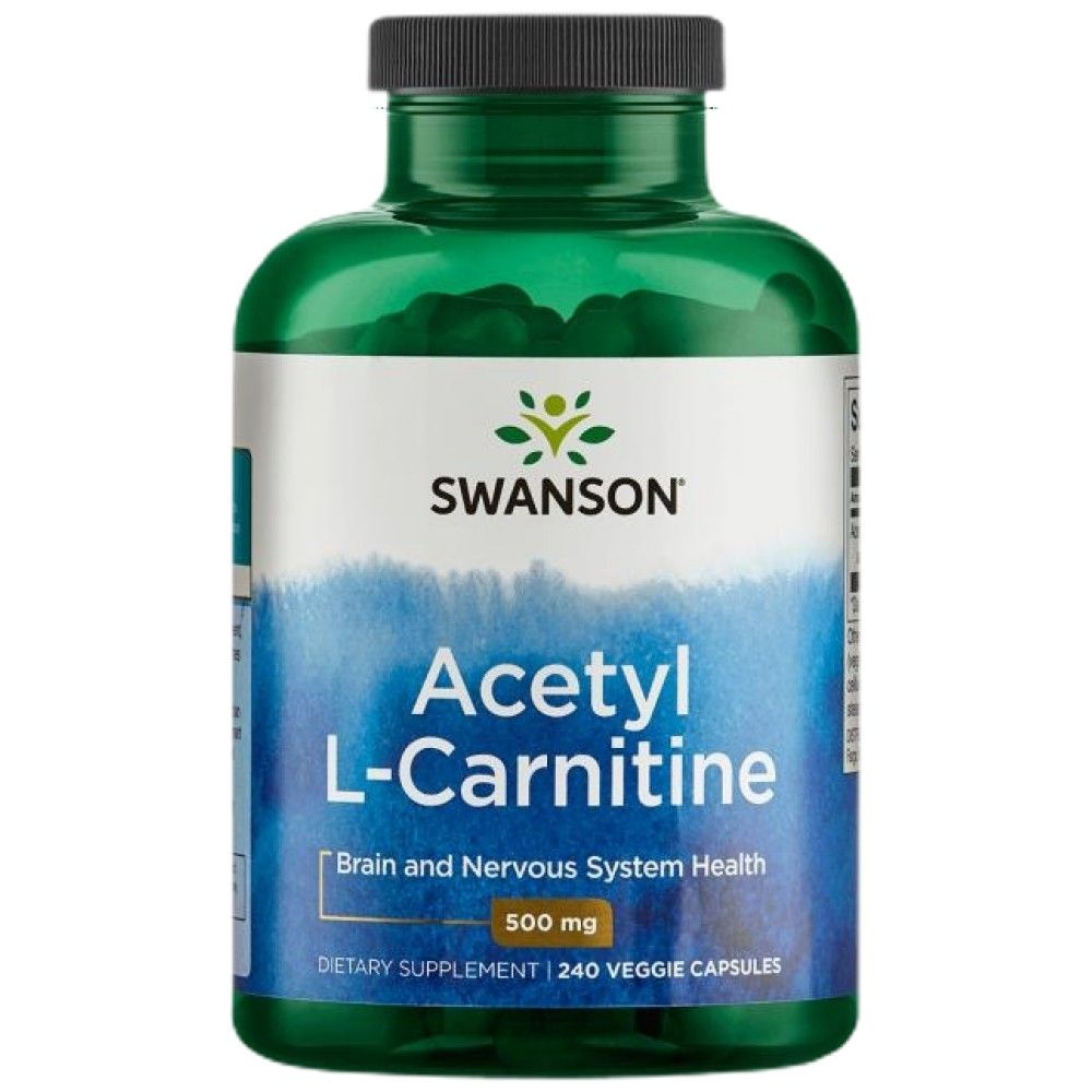 Acetil L-karnitin 500 mg - 240 kapsula