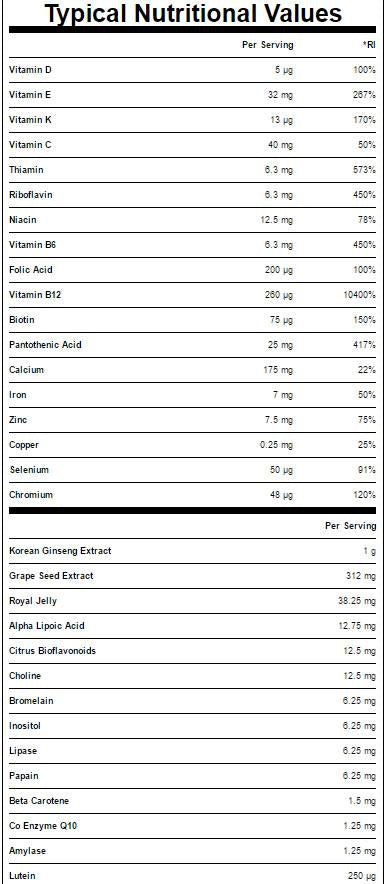 Active Woman multivitamini - 120 tableta
