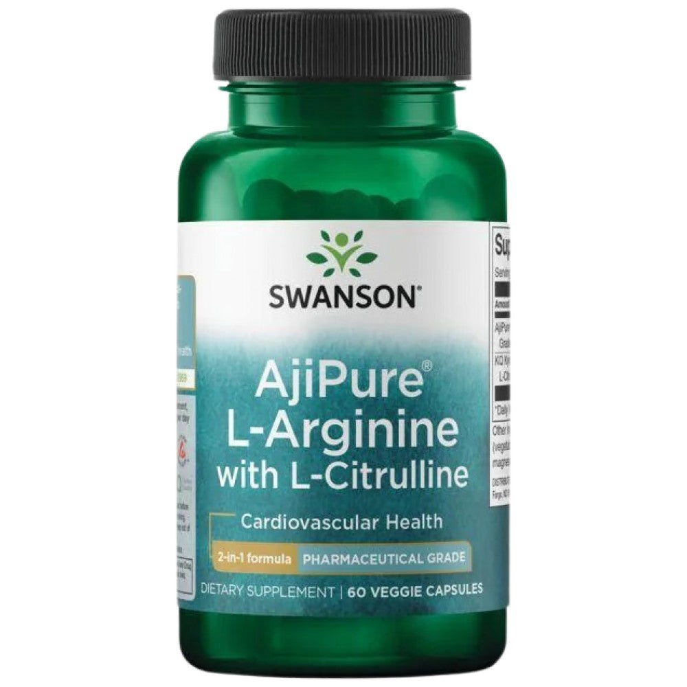 AjiPure L-arginin s L-citrulinom 60 kapsula