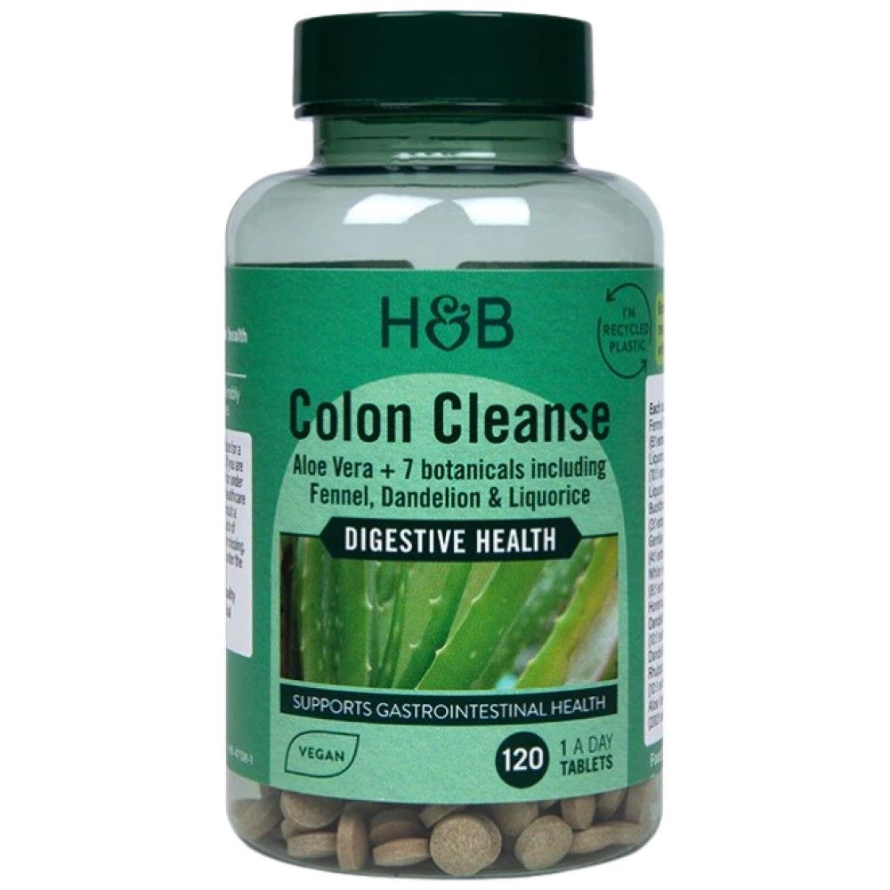 Aloe Vera Colon Cleanse 330 mg - 120 tableta