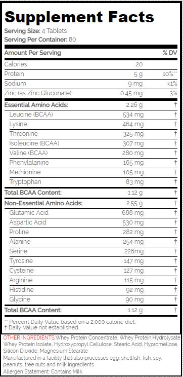 Amino Acid Xtreme 5000 320 tableta