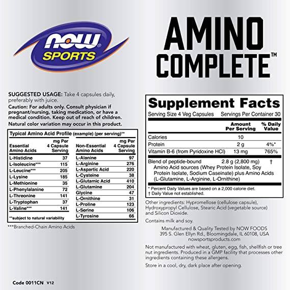 Amino Complete 850 mg - 360 kapsula