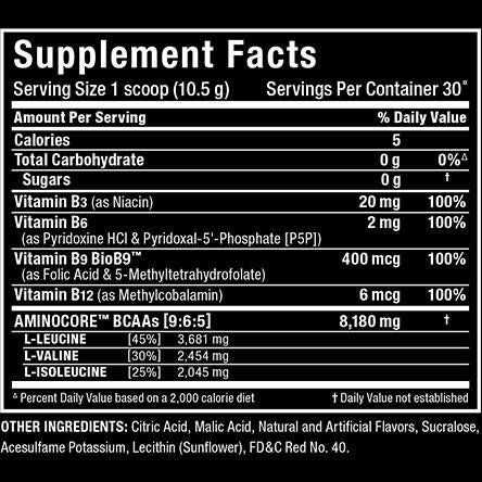 AminoCore BCAA - 315 grama