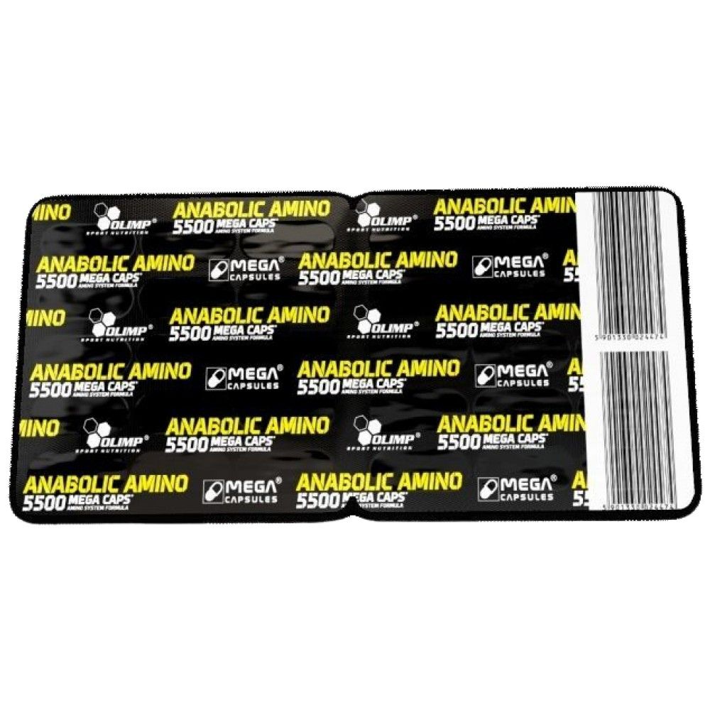 Anabolic Amino 5500 - 30 kapsula