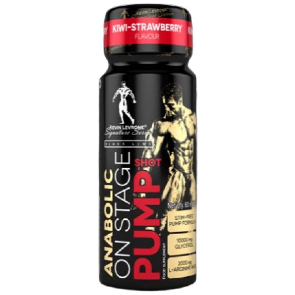 Anabolički pump shot za stage | Glicerol bez stimulansa & AAKG Mega pumpica - 60 ml