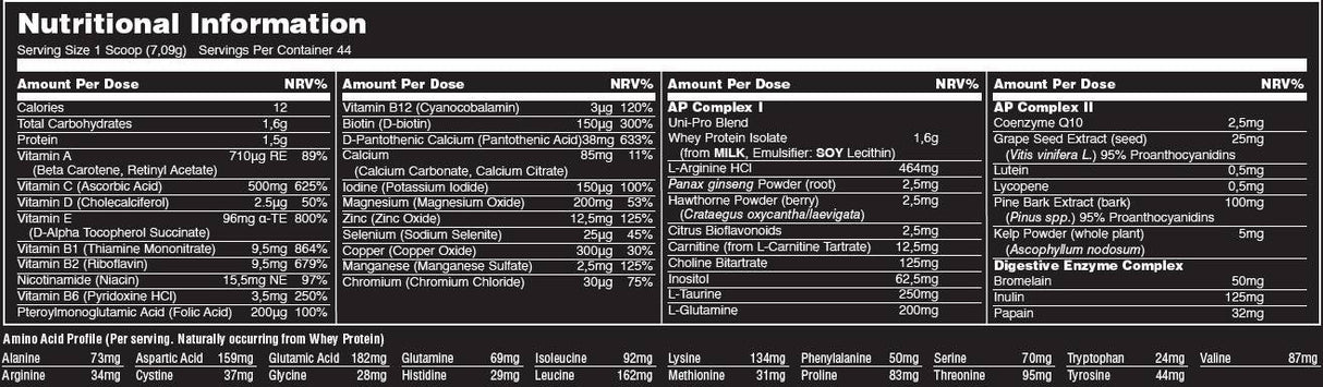 Animal Pak Powder - 344 grama