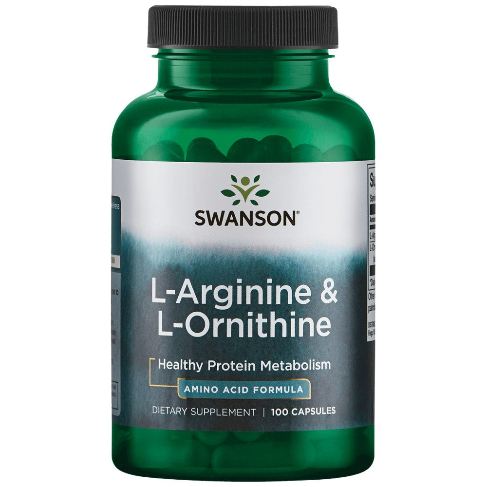 Arginin i ornitin 100 kapsula