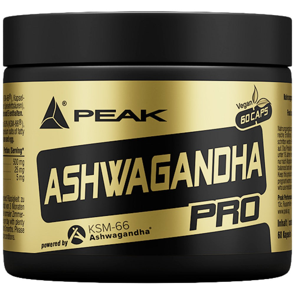 Ashwagandha Pro KSM-66 500 mg - 60 kapsula